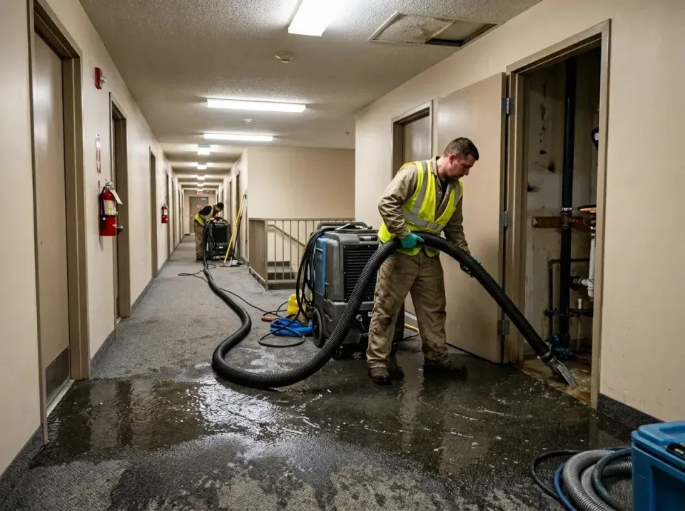 multi-unit-apartment-hallway-f-005 — frequently asked questions, Emergency Burst Pipe Water Extraction & Removal in Schenect…